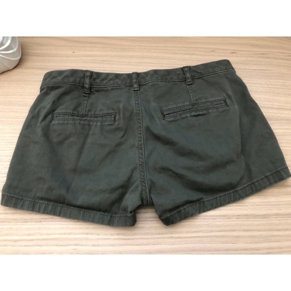 Express Olive Green Shorts - Picture 3 of 3